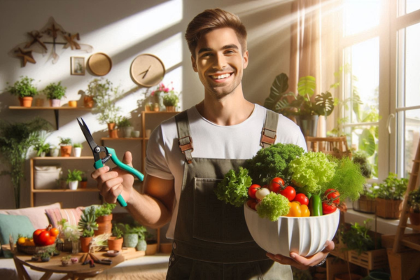 Rotina semanal de manutenção para hortas verticais em apartamento