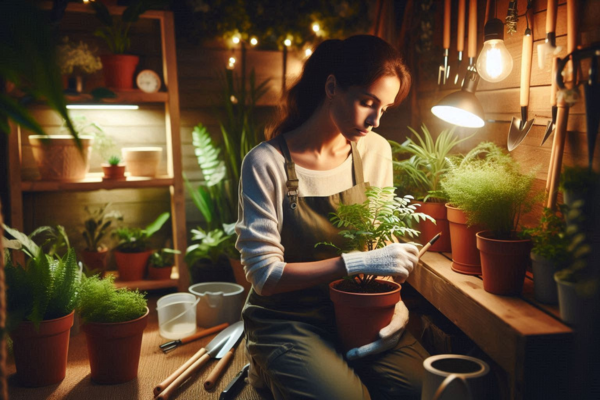 Como reduzir a manutenção da horta vertical automática em apartamento sem sol