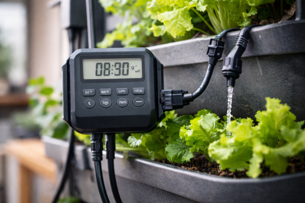 Guia completo de automação para hortas verticais em apartamentos e ambientes sem luz natural