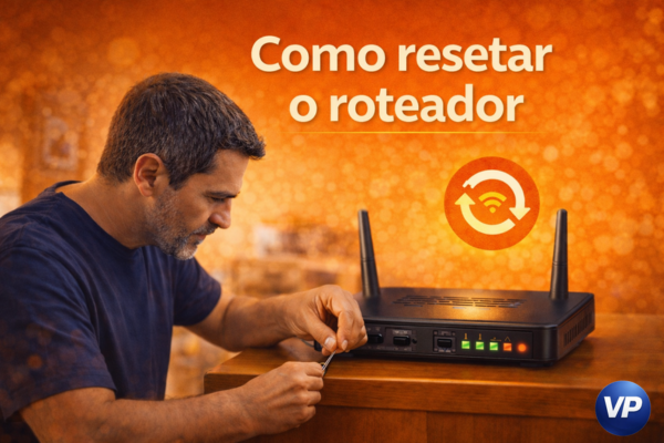 Como resetar o roteador