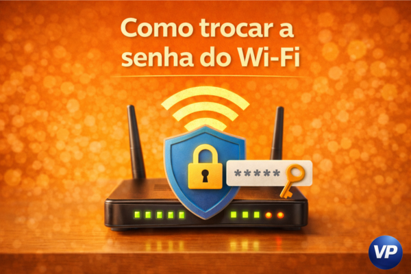 Como trocar a senha do WIFI