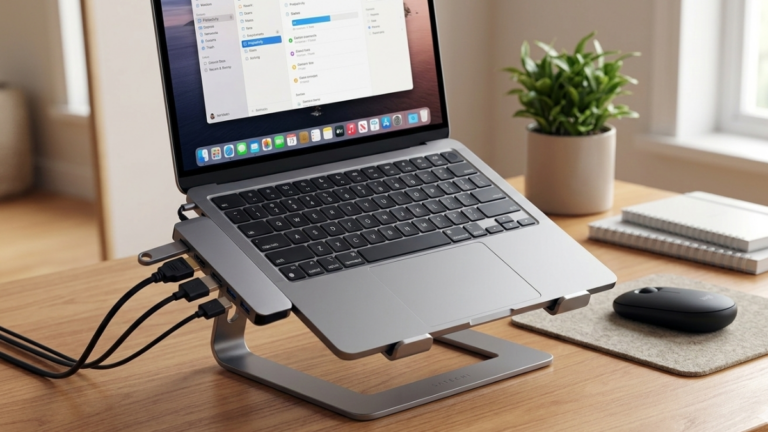 Acessórios para MacBook Air.