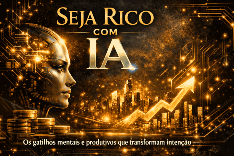 Livro Seja Rico com IA disponível gratuitamente na Amazon
