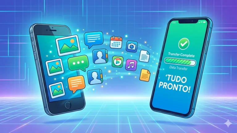 COMO TRANSFERIR DADOS PARA CELULAR NOVO