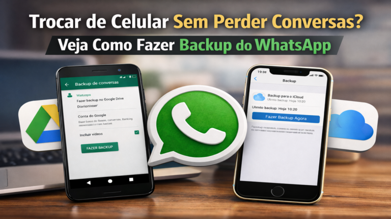 Como fazer backup do WhatsApp