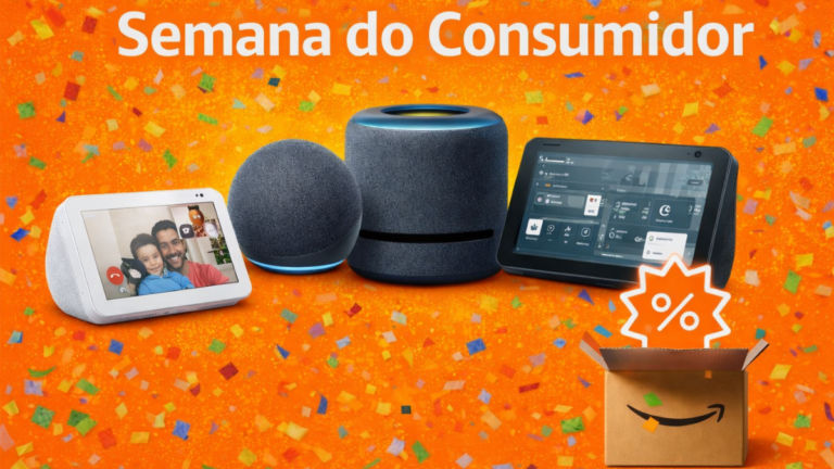 semana do consumidor amazon 2026 - echo show e echo studio